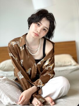 ヴィオラカラー(VIOLLA COLOR) ニュアンスパーマ×ナチュラルボブ/小倉