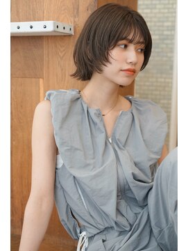 パール(PearL) 【PearL】ショートウルフ/透明感カラー/くびれヘア/髪質改善