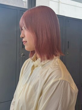 ゲーム 下北沢(GAME) ダブルカラー/大人レイヤー/ミルクティーベージュ/ウルフ/下北沢