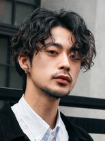 フィフス 仙台(fifth) 仙台スパイラルパーマメンズセンターパートルーズパーマウルフ◯