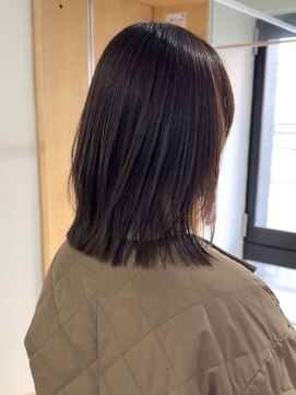 オリ 仙台(Oli) 【菅野恭平】縮毛矯正ミディアムくびれレイヤー［仙台］