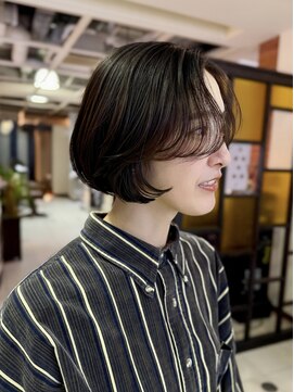 抜け感のあるニュアンスボブ【坂根】
