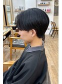 韓国マッシュ　センターパートフェザーパーマ　MEN’S HAIR