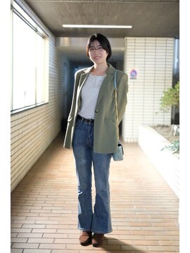 シム 千葉(sim) 千葉駅オリーブグレーココアベージュ小顔