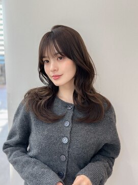 ライズ ネックス ザ サロン 渋谷(LIZE nex the salon) 【小顔レイヤーカット　前髪あり　#3】#渋谷駅#韓国#髪質改善