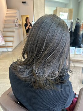 ロックワークオレンジ 西中島店(ROCK WORK ORANGE) ブリーチ無し/オリーブベージュ