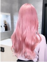 モーション 新宿(motion)&nbsp;ピンクカラー　ケアブリーチ　ダブルカラー