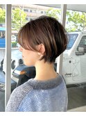 勝手に丸くなるショートボブ！