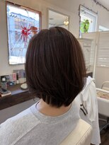 レノマ(renoma)&nbsp;美髪ケア＊髪質改善＊まとまるボブ＊切りっぱなしボブ＊美髪ケア