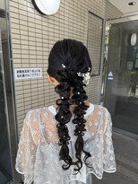 バイブアンドアネックス(VIBE & ANNEX)&nbsp;【★AOI★】編み下ろし/ヘアセット/横浜/石川町
