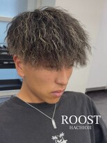 ルースト 八王子店(ROOST)&nbsp;MEN'SHAIR/パイルツイスト/ハイライト/フェードカット/眉毛