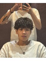 ノイセカンド 経堂(noi 2nd.) マッシュ×無造作シャドウパーマ