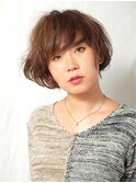 マスキュリンショートボブ