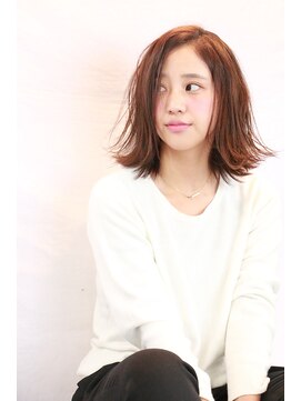 ヘアサロンエム 川越(HAIR SALON M) フリンジ外ハネ