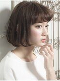 【KEEP 自由が丘】アッシュベージュ&ゆるふわパーマボブ