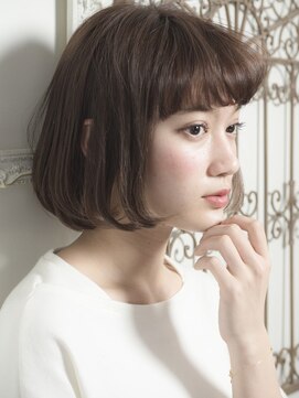 キープへアデザイン(keep hair design) 【KEEP 自由が丘】アッシュベージュ&ゆるふわパーマボブ