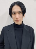 ◇トランクスヘア 松田翔太 黒髪 刈り上げショート◇