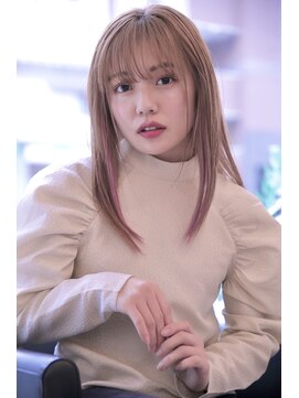 ウィスプヘアー(wisp HAIR) ☆インナー ピンク☆【プルエクステ】