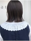 切りっぱなしボブ