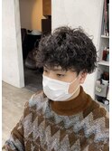 スパイラルマッシュ/メンズパーマ/¥10780
