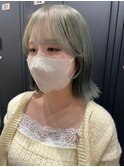 インナーカラーケアブリーチイヤリングカラーハイライトレイヤー