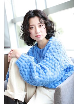 イチリン 千葉(ICHIRIN) くしゅっとパーマスタイル