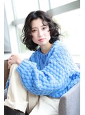 くしゅっとパーマスタイル