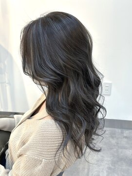 フェーディン(fa/din) ハイライトグレージュ×レイヤースタイル