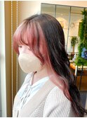 【W_SALON 河原町】フェイスフレーミング/ピンク