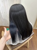 リミエ(RIMIE)&nbsp;#ネイビー#インナーカラー #フルボ酸カラー