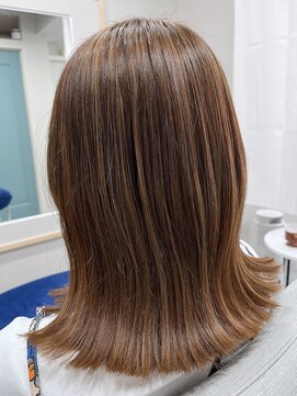 ココヘアー(hair) ナチュラルハイライトベージュカラー