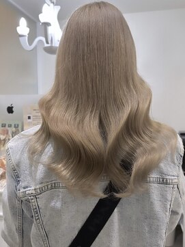 ハチ(HACHI) 残留があってもできる！くすみベージュ♪