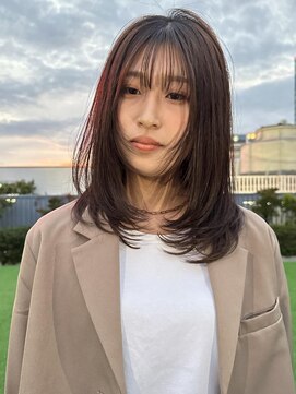 エアー 横浜(AIR) 【寺本】ふんわりミディアムレイヤー！