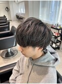 《メンズ》ホワイトメッシュカラー