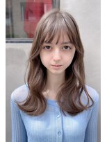 クーエフー(coo et fuu)&nbsp;ミルクティーベージュ　オリーブベージュ　レイヤーカット　藤沢