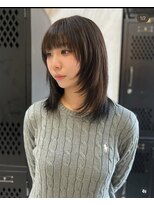 ヴァイス 渋谷店(VAICE)&nbsp;レイヤーカット/ウルフヘア/前髪カット［渋谷/暗髪ヘア］