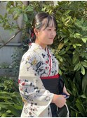 袴着付け/着付け/ヘアアレンジ