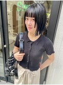 ぷつっとbobに顔周りcut♪