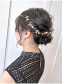 ゆるふわシニヨン★