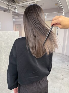 髪質改善/レイヤー/ダブルカラー/ブリーチ/ハイライト/心斎橋