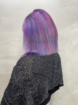 エッジ 下北沢(edge.) 透明感パープル×ラベンダー Wカラー edge.下北沢