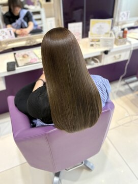 ハピネス 河原町店(Happiness) 四条河原町 ブリーチなしカラー オリーブベージュ