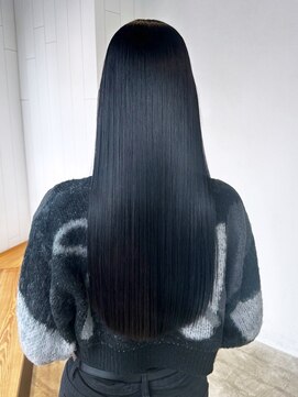 アイティーバイアルバム 八王子店(IT by ALBUM) 美髪おくれ毛韓国前髪カットヘアロング_ba550461