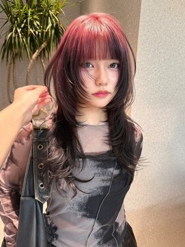 天神美容室 【KASUMI天神美容室】デザインカラー×ハッシュカット