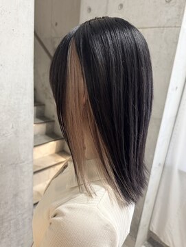 ルノン シェリー(LUNON cheliy) 暗めカラーグランマッシュデザインカラーフェイスフレーミング