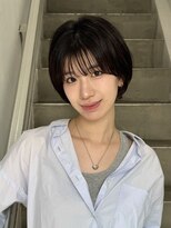 クロト(Clotho) ショートカット/髪質改善縮毛矯正白髪ぼかしレイヤーカラーボブ