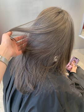 ペレ アネックス 大阪梅田茶屋町店(PELE ANNEX) ミディアムヘア/暗めカラー/グランマッシュ/梅田