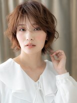 カバーヘア ブリス 大宮西口(COVER HAIR bliss)&nbsp;□アプリコットオレンジ抜け感ウェットヘア404-3大宮20代30代