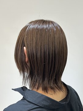 アヤラ オーガニックアンドスパ 東船橋店(AYALA) 【江添茉友】ナチュラルブラウン/レイヤーボブ/秋冬カラー
