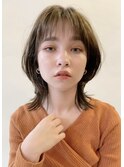韓国ヘアくびれ巻き大人かわいい垢抜けミディアム髪質改善カラー